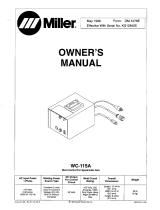 Miller WC-115A Owner's manual