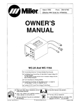 Miller WC-24 Owner's manual