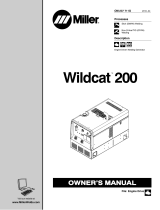 Miller WILDCAT 200 Owner's manual