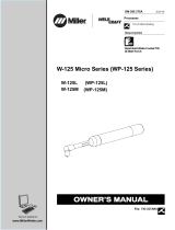 Miller WP-125 MICRO SERIES TORCHES Owner's manual