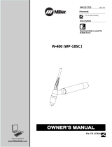 Miller WP-18SC TORCH Owner's manual