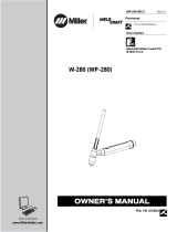 Miller WP-280 TORCHES Owner's manual