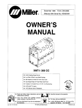 Miller XMT 300 CC Owner's manual