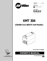 Miller XMT 304 CC AND C Owner's manual