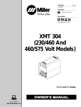 Miller XMT 304 CC AND CC/CV (230/460) Owner's manual