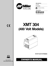 Miller XMT 304 CC AND CC/CV CE (400 V) Owner's manual