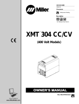 Miller XMT 304 CC/CV 400 VOLT (907370) Owner's manual