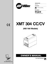 Miller XMT 304 CC/CV 400 VOLT (907370) Owner's manual
