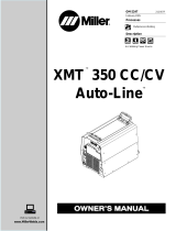 Miller XMT 350 CC/CV Auto-Line Owner's manual