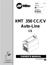 Miller XMT 350 CC/CV AUTO-LINE IEC 907161012 Owner's manual