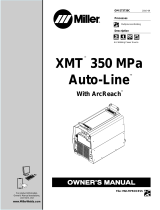 Miller XMT 350 MPA AUTO-LINE WITH ARCREACH Owner's manual
