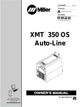 Miller XMT 350 OS AUTO-LINE Owner's manual