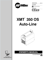 Miller XMT 350 OS AUTO-LINE Owner's manual
