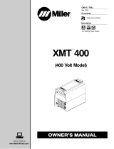 Miller XMT 400 (400 VOLT MODEL) Owner's manual