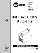 Miller XMT 350 CC/CV AUTO-LINE CE 907371 Owner's manual