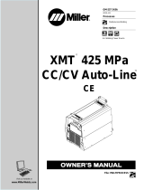 Miller XMT 425 MPA CC/CV AUTO-LINE CE 907559 Owner's manual