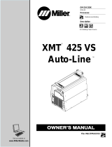 Miller XMT 425 VS AUTO-LINE Owner's manual