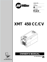 Miller XMT 450 C Owner's manual