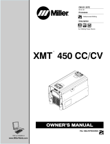 Miller XMT 450 CC/CV (230/460 VOLT MODEL) Owner's manual