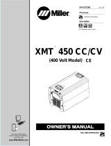 Miller XMT 450 CC/CV (400 VOLT MODEL) CE Owner's manual