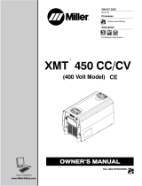 Miller XMT 450 CC/CV (400 VOLT MODEL) CE Owner's manual