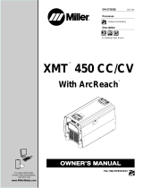 Miller XMT 450 CC/CV Owner's manual