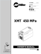 Miller XMT 450 MPA Owner's manual