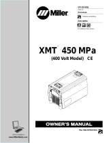Miller XMT 450 MPA CE Owner's manual