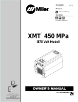 Miller XMT 450 MPA Owner's manual