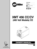Miller XMT 456 CC/CV CE (907373) Owner's manual