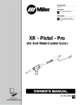 Miller XR - PISTOL - PRO Owner's manual