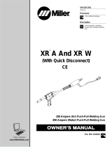 Miller XR A AND XR W GUNS Owner's manual