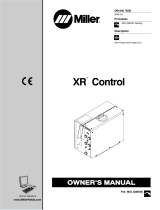 Miller XR CONTROL (ONLY) Owner's manual