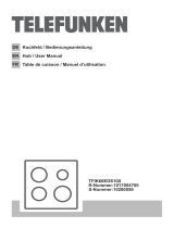 Telefunken TFIK60EDS10X  User manual