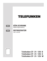 Telefunken CF- 31- 120- W Owner's manual