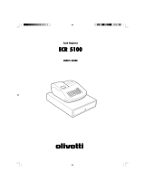 Olivetti ECR 5100 Owner's manual