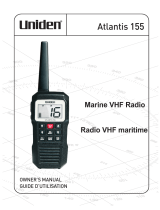 Uniden ATLANTIS155 Owner's manual