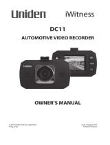 Uniden DC11 Owner's manual