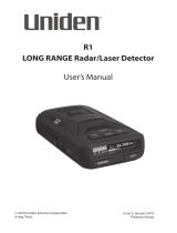 Uniden R1 Owner's manual