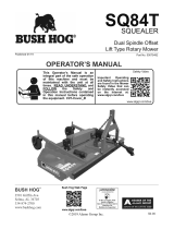 Bush Hog Multi-Spindle Rotary Cutter Owner's manual