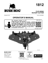 Bush Hog Flex-Wing Rotary Cutter Owner's manual