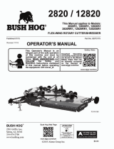 Bush Hog Flex-Wing Rotary Cutter Owner's manual