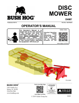 Bush Hog Disc Hay Mower Owner's manual