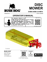 Bush Hog Disc Hay Mower Owner's manual