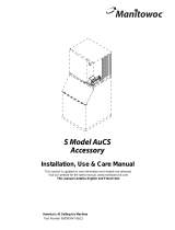 Manitowoc AuCS-SO Installation guide