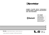 Roadstar HIF-1990BT User manual