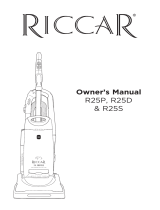 Riccar R25S Owner's manual