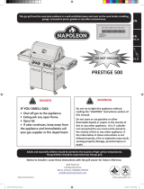 NAPOLEON P500RSIBNCH-3 User manual