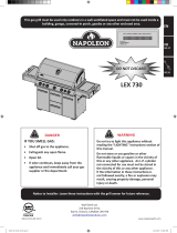 NAPOLEON LEX730RSBINSS User manual