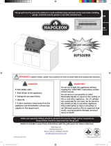 NAPOLEON BIP500RBPSS-3 User manual